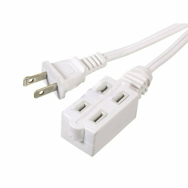 118.1 in.White Plastic Indoor Triple Outlet, American Imaginations, Mfr#: AI-37260